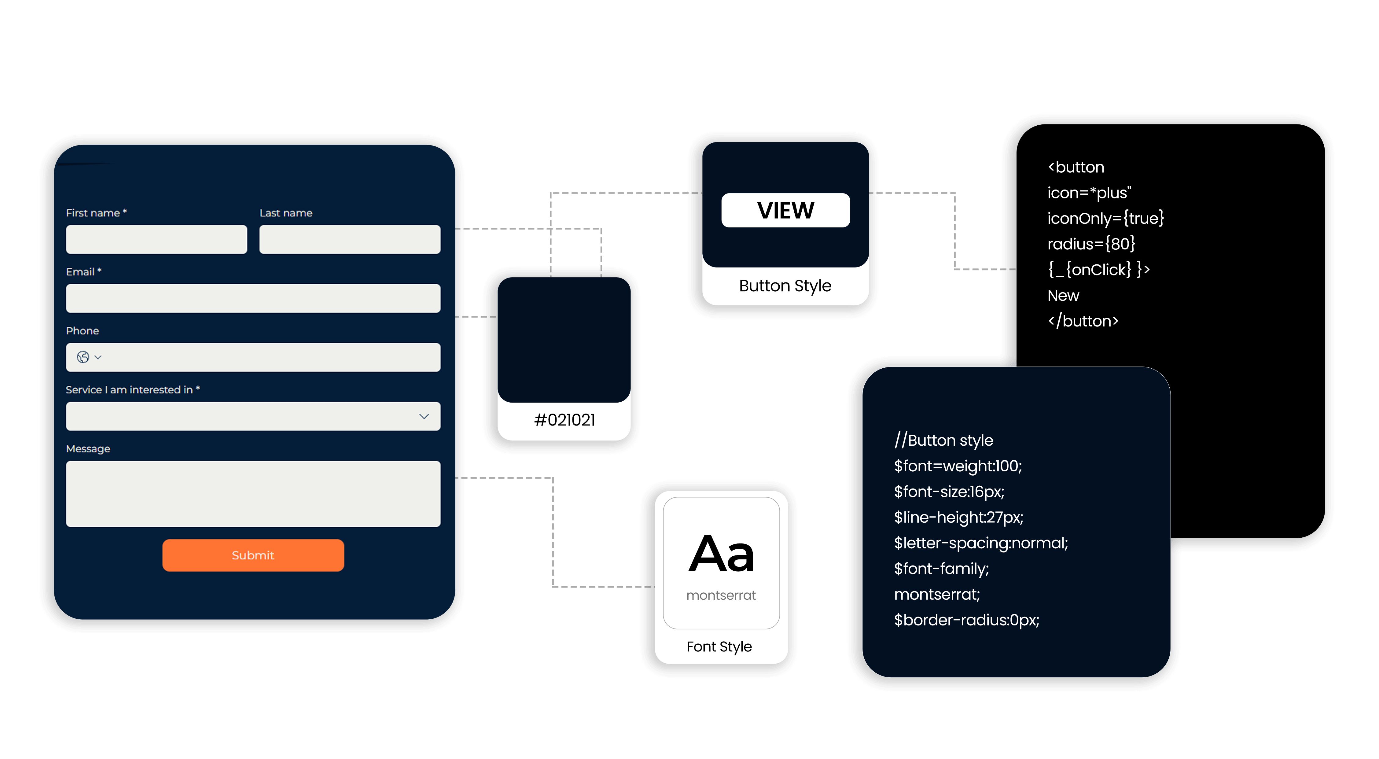 Beacon Logistics design components