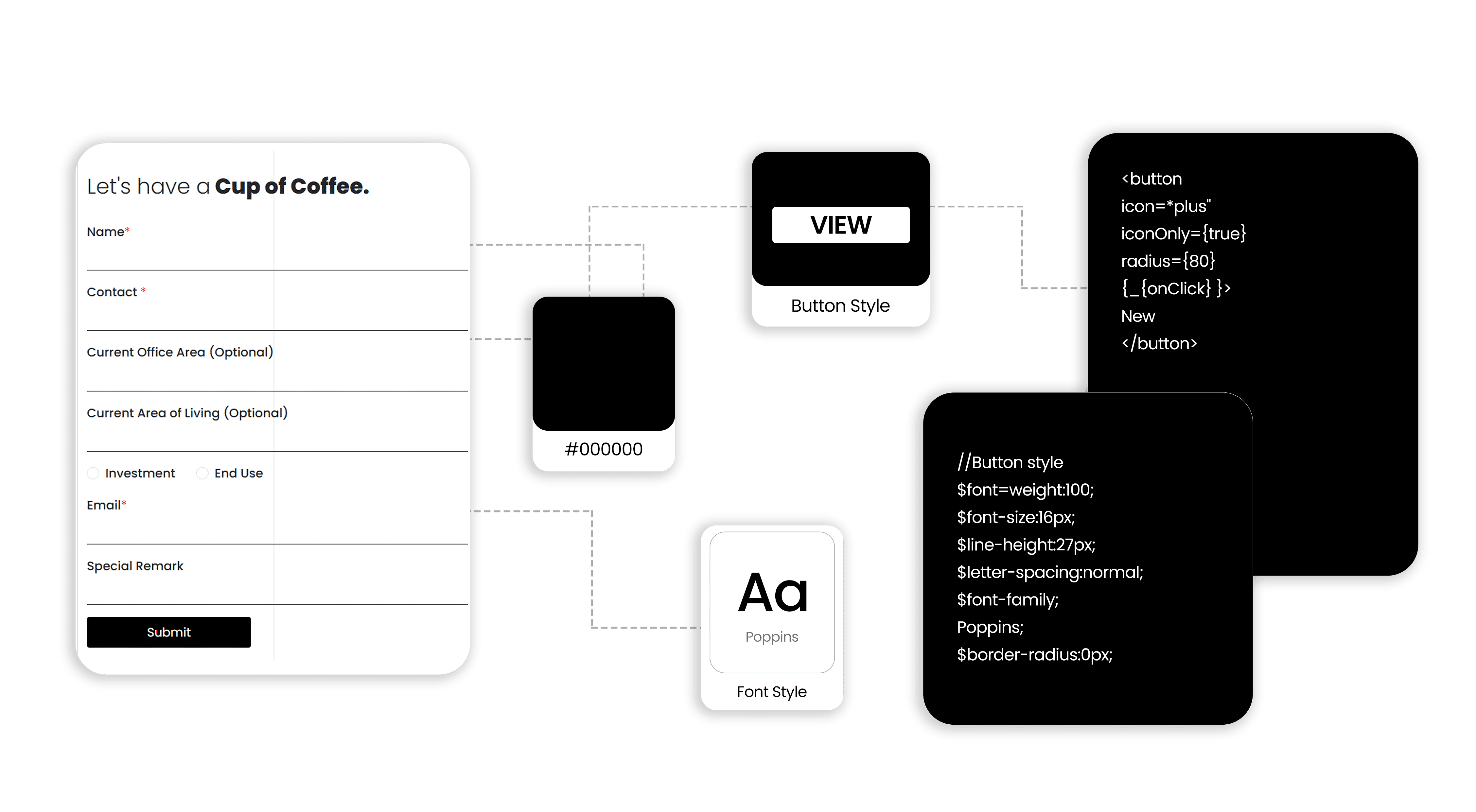 Brillia design components