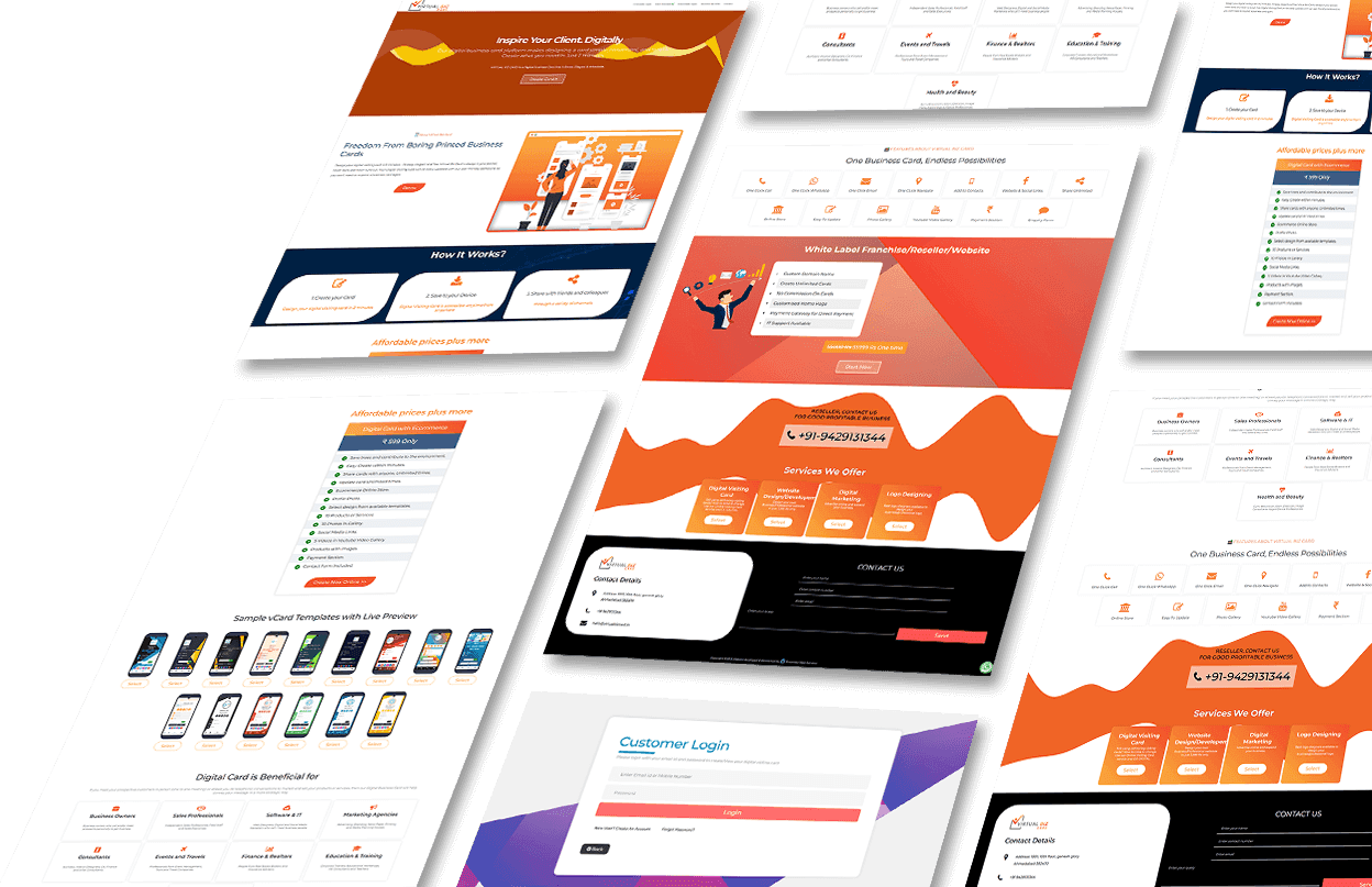 Virtual Biz Card execution